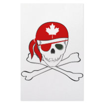 Canadian Pirate stationery