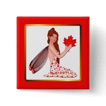 Canadian Pixie buttons