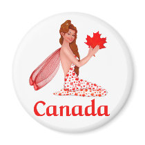 Canadian Pixie magnets by CanadianGear Canadian Pixie magnets
