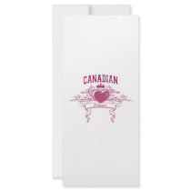 Canadian Princess rack cards by EthnoShirts Canadian Princess rack cards