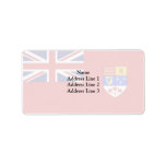 Canadian Red Ensign flag Personalized Address Label