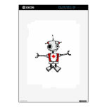 Canadian Robot Decal For iPad 2