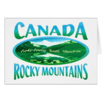 Canadian Rockies Card