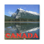Canadian Rockies Mountain Fridge Magnets