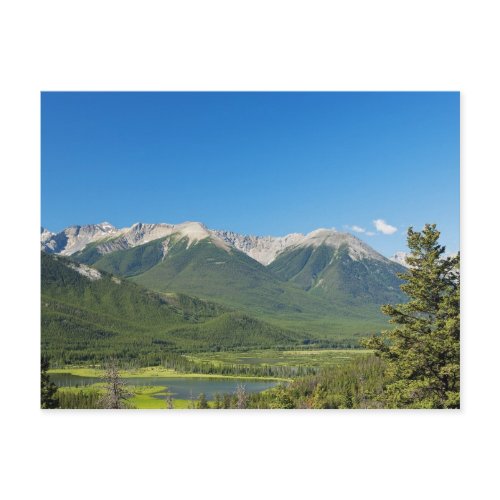 Canadian Rockies Post Card postcard