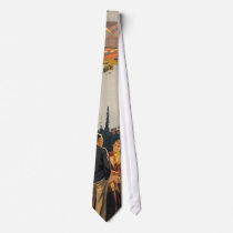 Canadian Rockies Travel Poster Tie