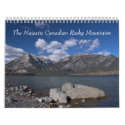 Canadian Rocky Mountains calendars