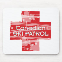 Canadian Ski Patrol Mouse Pad