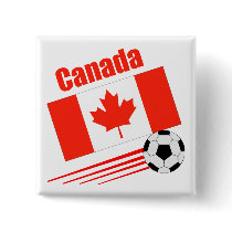 Canadian Soccer Team Pins