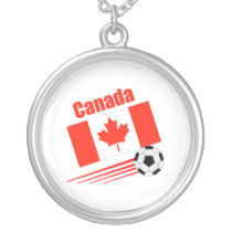Canadian Soccer Team Necklaces necklace