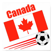 Canadian Soccer Team Print