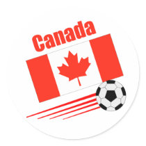 Canadian Soccer Team Stickers