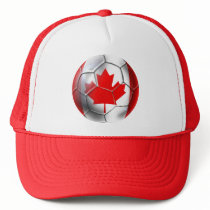 Canadian Soccer The Canucks - Les Rouges hats