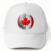 Canadian Soccer The Canucks - Les Rouges hats