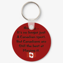 Canadian Sport Keychain by Hockey_crazee Canadian Sport Keychain