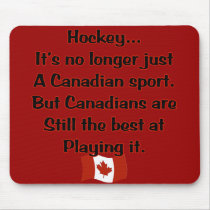 Canadian Sport Mousepad by Hockey_crazee Canadian Sport Mousepad