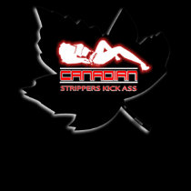 Canadian Strippers T-Shirt by burntright Canadian Strippers T-Shirt