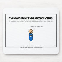 canadian thanksgiving mousepads