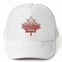 Canadian Womens Hockey Hat by Hockey_crazee Canadian Womens Hockey Hat