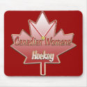 Canadian Womens Hockey Mousepad