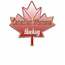 Canadian Womens Hockey T-Shirt by Hockey_crazee Canadian Womens Hockey T-Shirt
