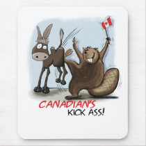 Canadian's kick Ass Mousepad by MDKgraphics Canadian's kick Ass Mousepad