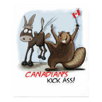 Canadian's kick Ass Poster posters by MDKgraphics Canadian's kick Ass Poster posters