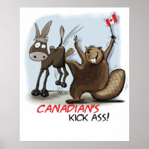 Canadian's kick Ass Poster