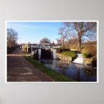 Canal at Bingley Posters