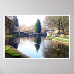 Canal at Bingley Print