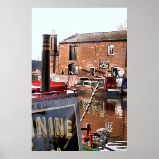 CANAL BOATS zazzle_print