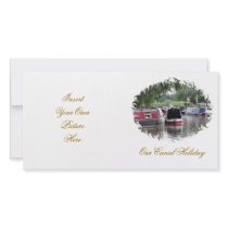 CANAL BOATS UK photo cards