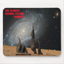 Canal clásico Mousepad de la ciencia ficción Tapete De Ratón