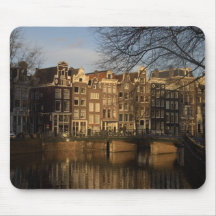 Canal houses mouse pads