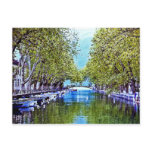 Canal in Annecy France Post Cards