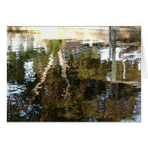 Canal Tree Greeting Cards