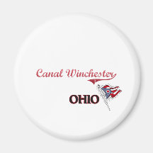 Canal Winchester Ohio City Classic Magnets
