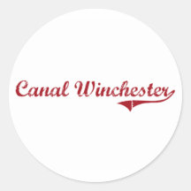Canal Winchester Ohio Classic Design Sticker