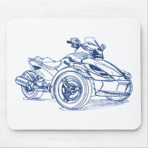 CanAm Spyder RS 2010 Mouse Pads
