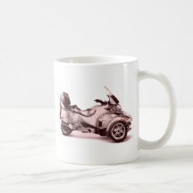 CanAm Spyder RT 2010 cracked Mugs