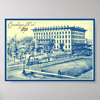 Canandaigua Hotel 1890 print
