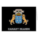 canarias Emblem cards by FlagStore canarias Emblem cards