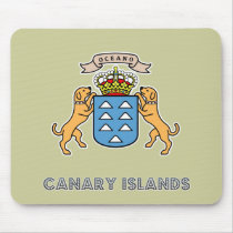 canarias Emblem mousepads by FlagStore canarias Emblem mousepads