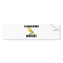 Canaries Rock bumper stickers