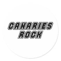 Canaries Rock stickers by dustin1175 Canaries Rock stickers