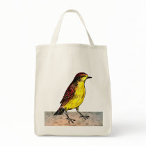 Canary Bird Tote Bag