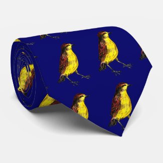 Canary Bird Tie