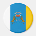 canary island flags fridge magnet