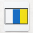 Canary Islands Flag mousepads by jacinto888 Canary Islands Flag mousepads