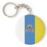 Canary Islands High quality Flag Key Chain